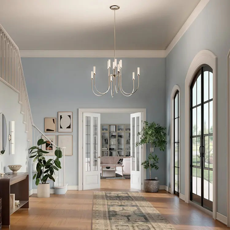 Moraine Chandelier Extra Large Multi Tier 12Lt