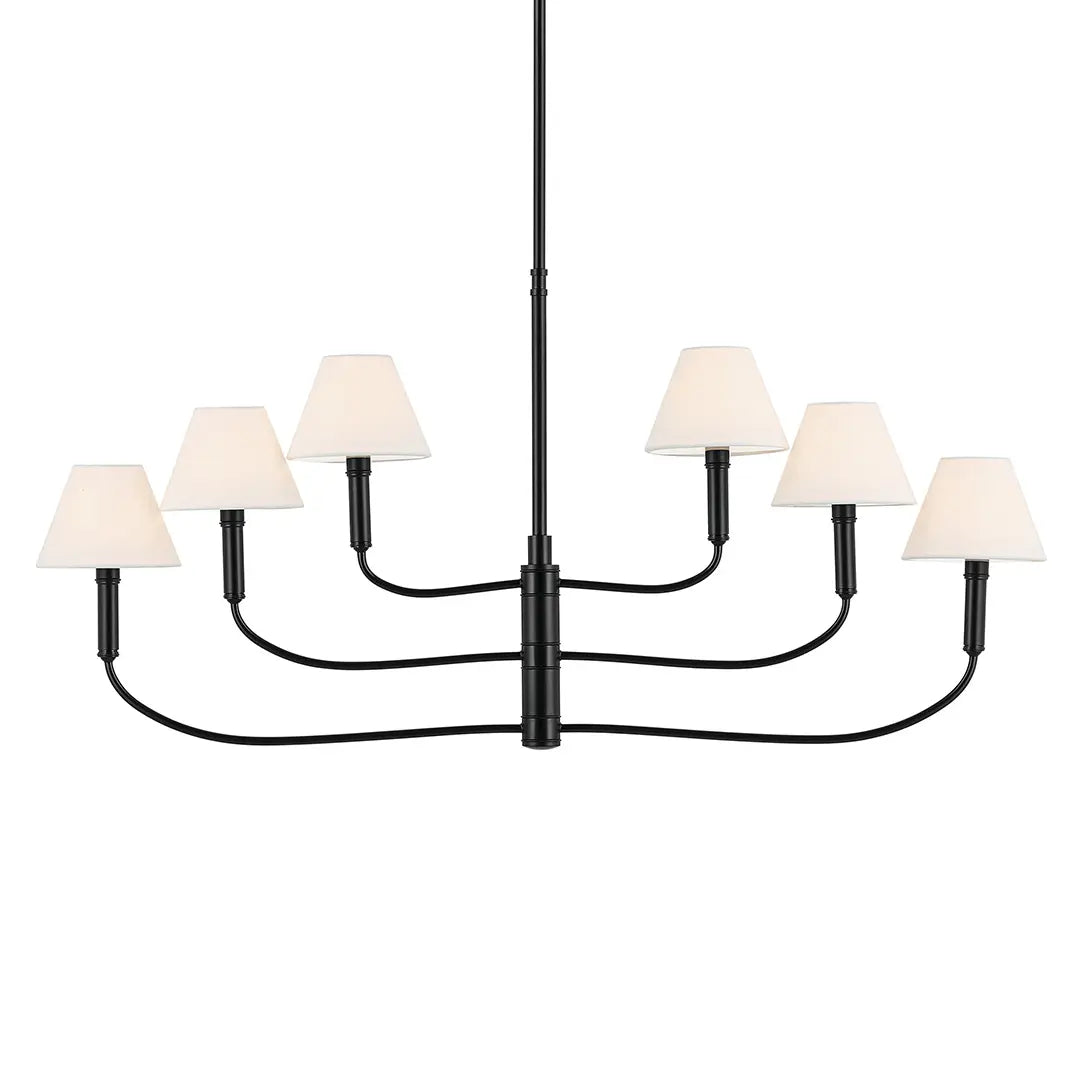 Eadie Chandelier Large Multi Tier 6Lt