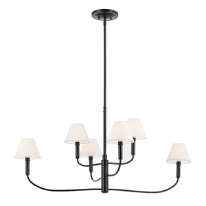 Eadie Chandelier Large Multi Tier 6Lt