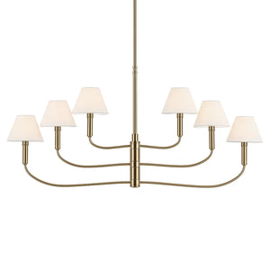 Eadie Chandelier Large Multi Tier 6Lt