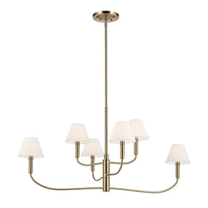 Eadie Chandelier Large Multi Tier 6Lt