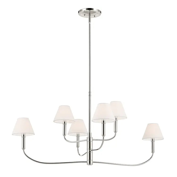 Eadie Chandelier Large Multi Tier 6Lt
