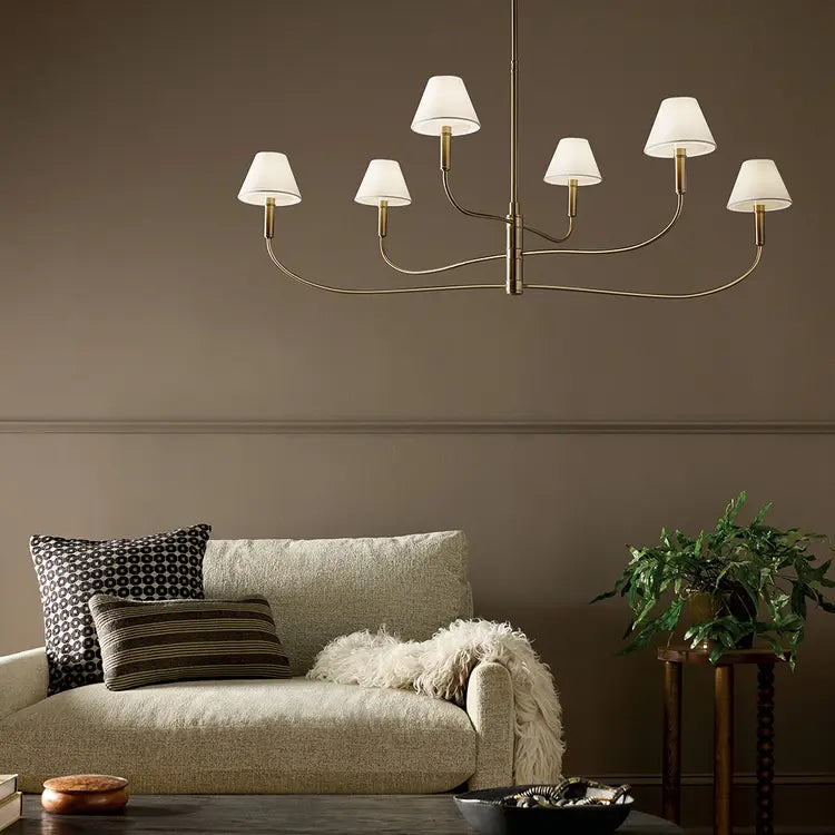Eadie Chandelier Extra Large Multi Tier 6Lt