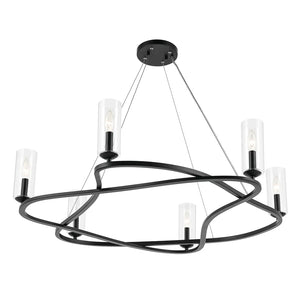 Harpin Chandelier Medium 6Lt