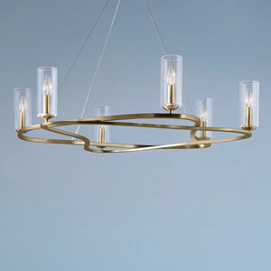 Harpin Chandelier Medium 6Lt