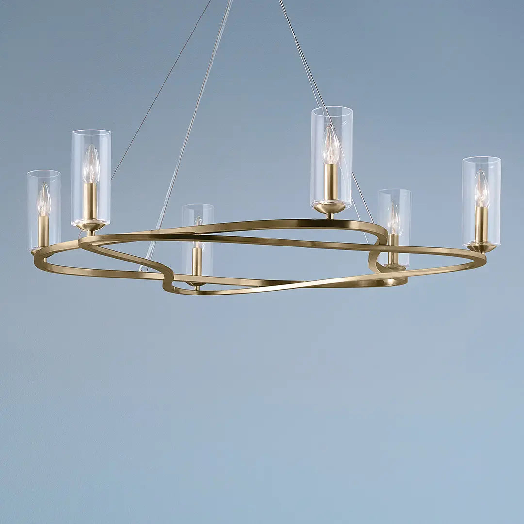 Harpin Chandelier Medium 6Lt