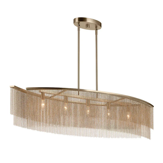 Khaite Linear Chandelier 5Lt