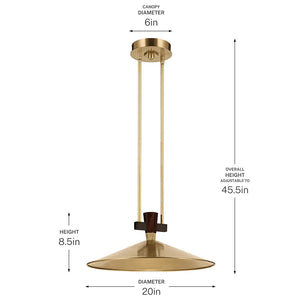 Tenon Pendant 1Lt