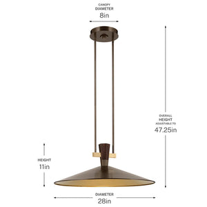 Tenon Pendant 1Lt