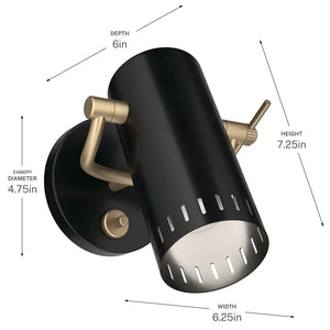 Ruehl Wall Sconce 1Lt