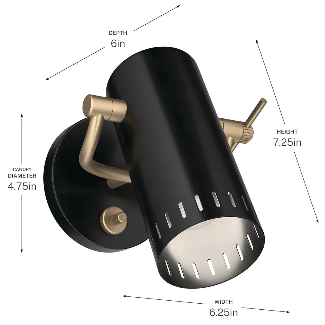 Ruehl Wall Sconce 1Lt