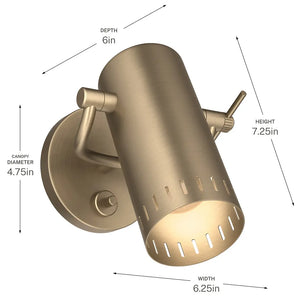Ruehl Wall Sconce 1Lt