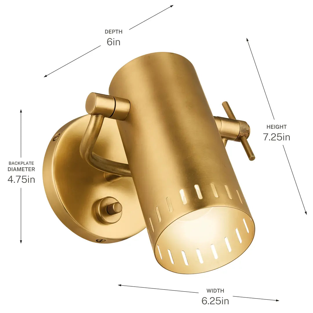 Ruehl Wall Sconce 1Lt