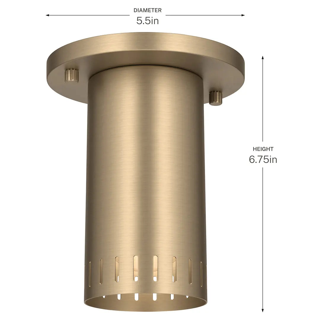 Ruehl Flush Mount 1Lt