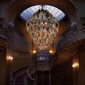 Vienna 28-Light 48" Grand Chandelier