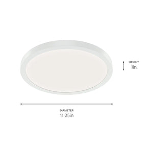 Ara 11 in. Flush Mount