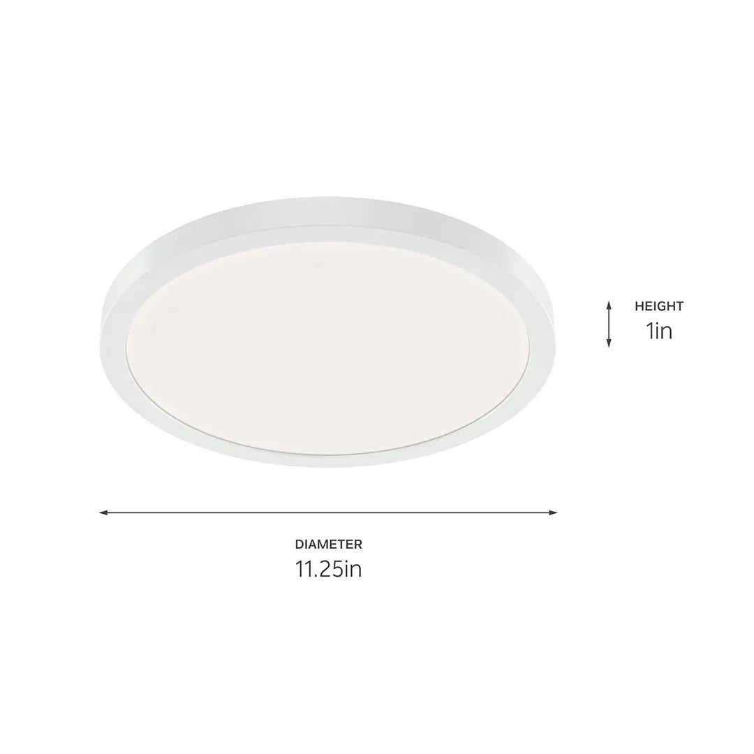 Ara 11 in. Flush Mount
