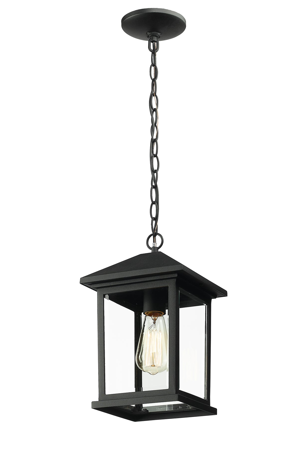 Portland 1 Light Outdoor Chain Mount Ceiling Fixture