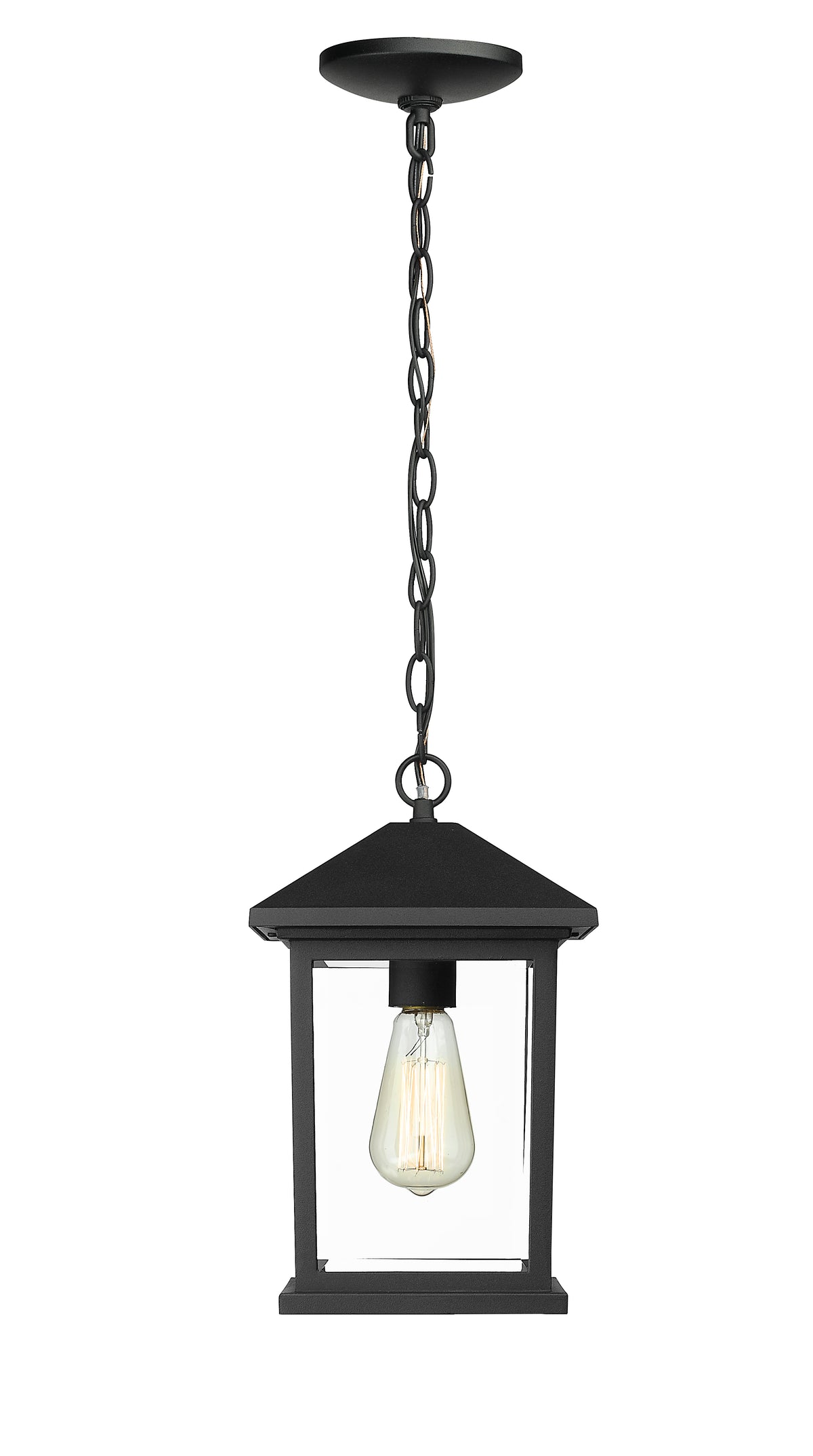 Portland 1 Light Outdoor Chain Mount Ceiling Fixture