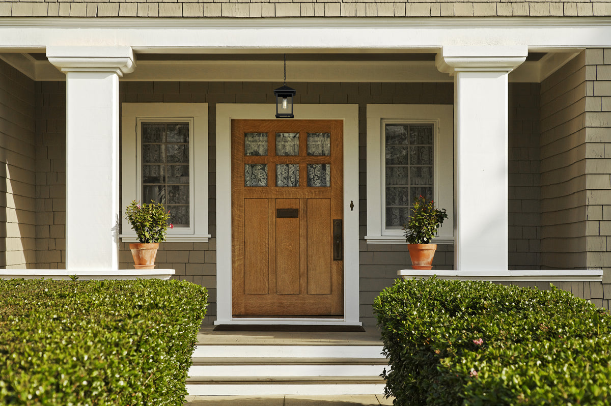 Portland 1 Light Outdoor Chain Mount Ceiling Fixture