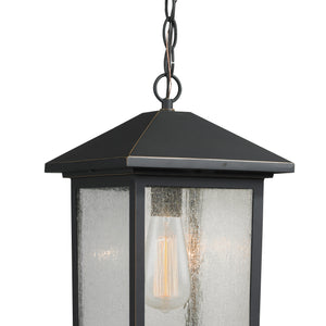 Portland 1 Light Outdoor Chain Mount Ceiling Fixture