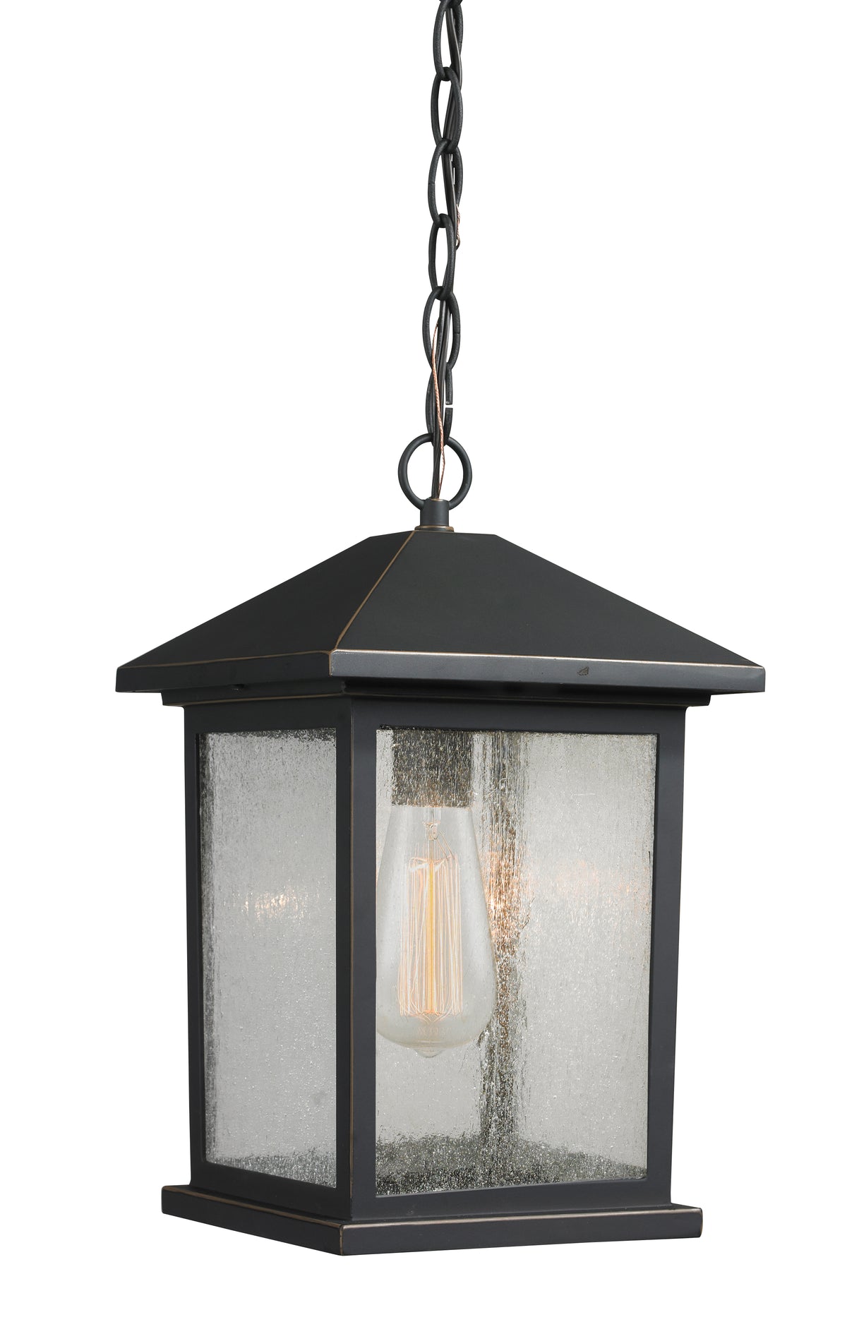 Portland 1 Light Outdoor Chain Mount Ceiling Fixture
