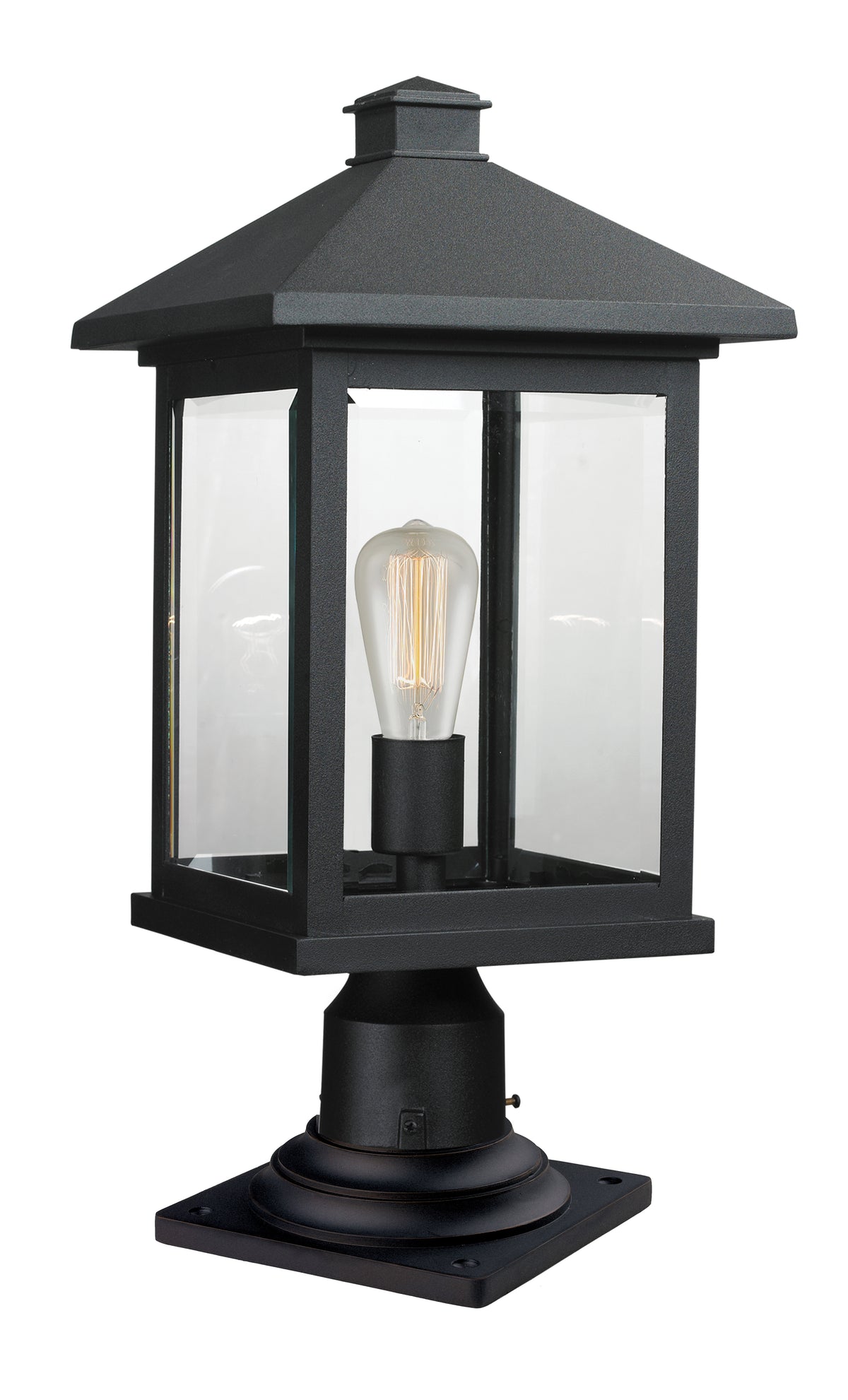 Portland 1 Light Outdoor Pier Mounted Fixture