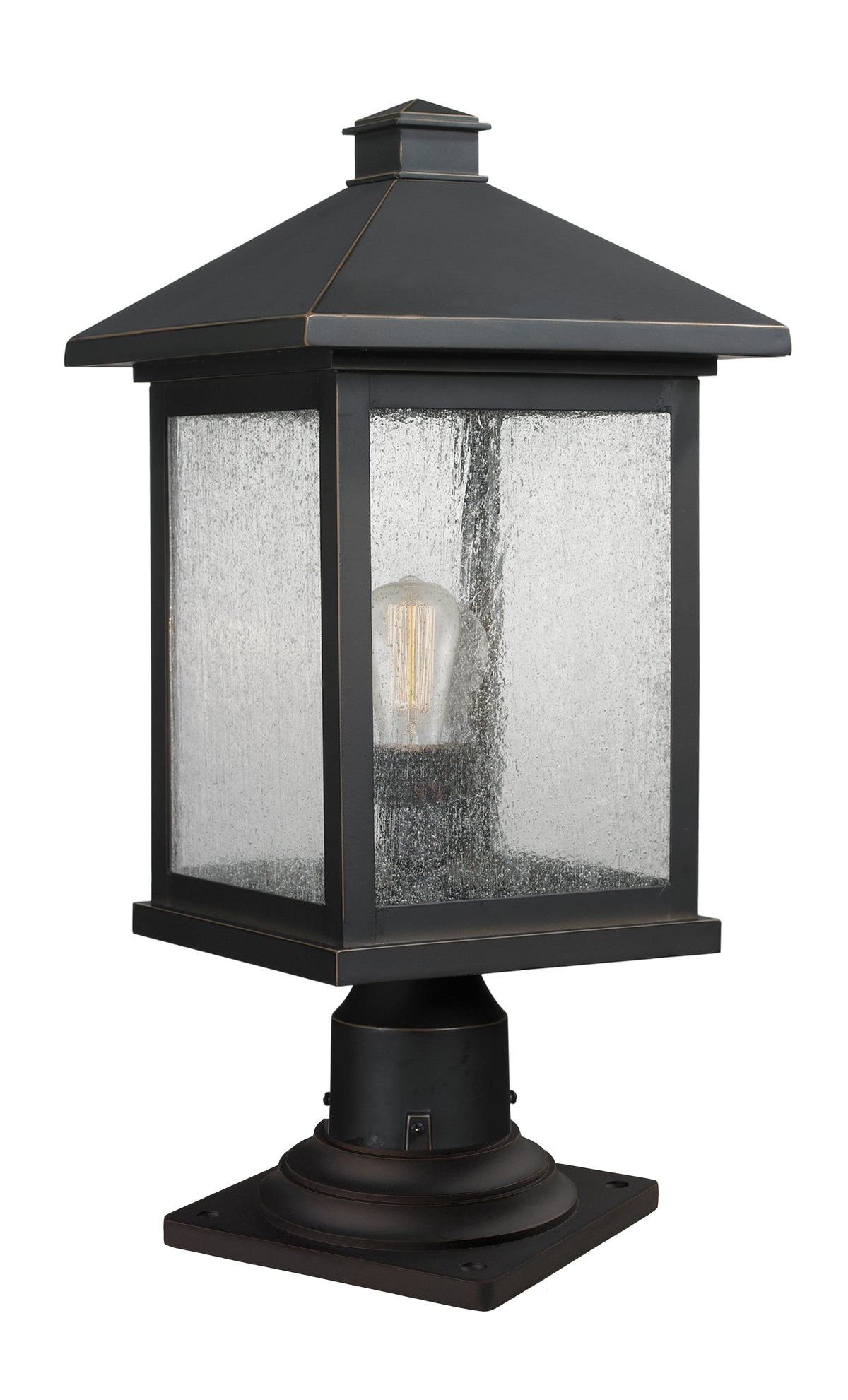 Portland 1 Light Outdoor Pier Mounted Fixture