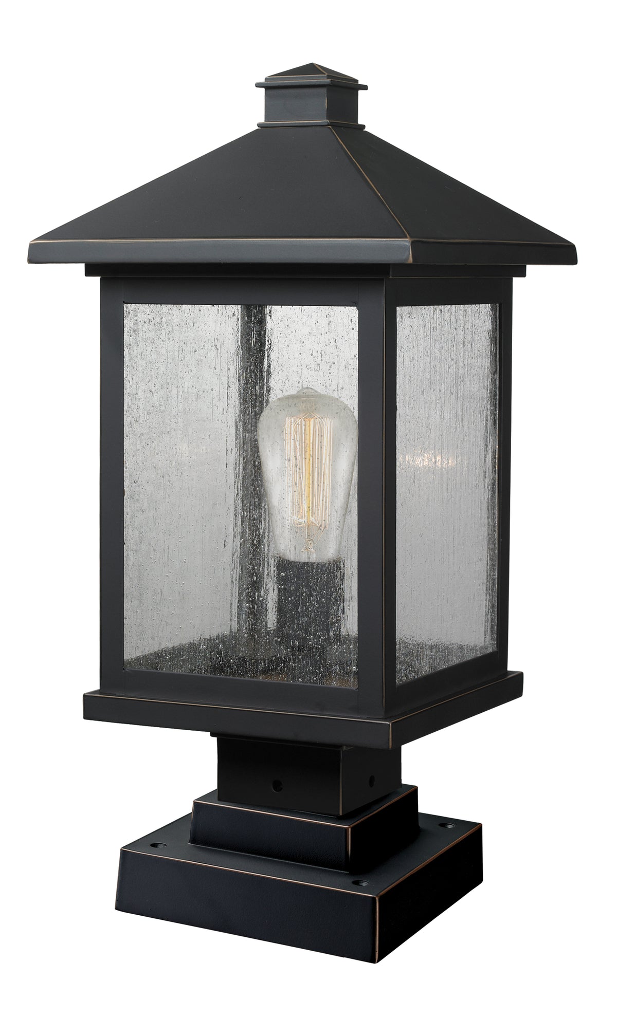 Portland 1 Light Outdoor Pier Mounted Fixture
