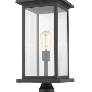 Portland 1 Light Outdoor Pier Mounted Fixture