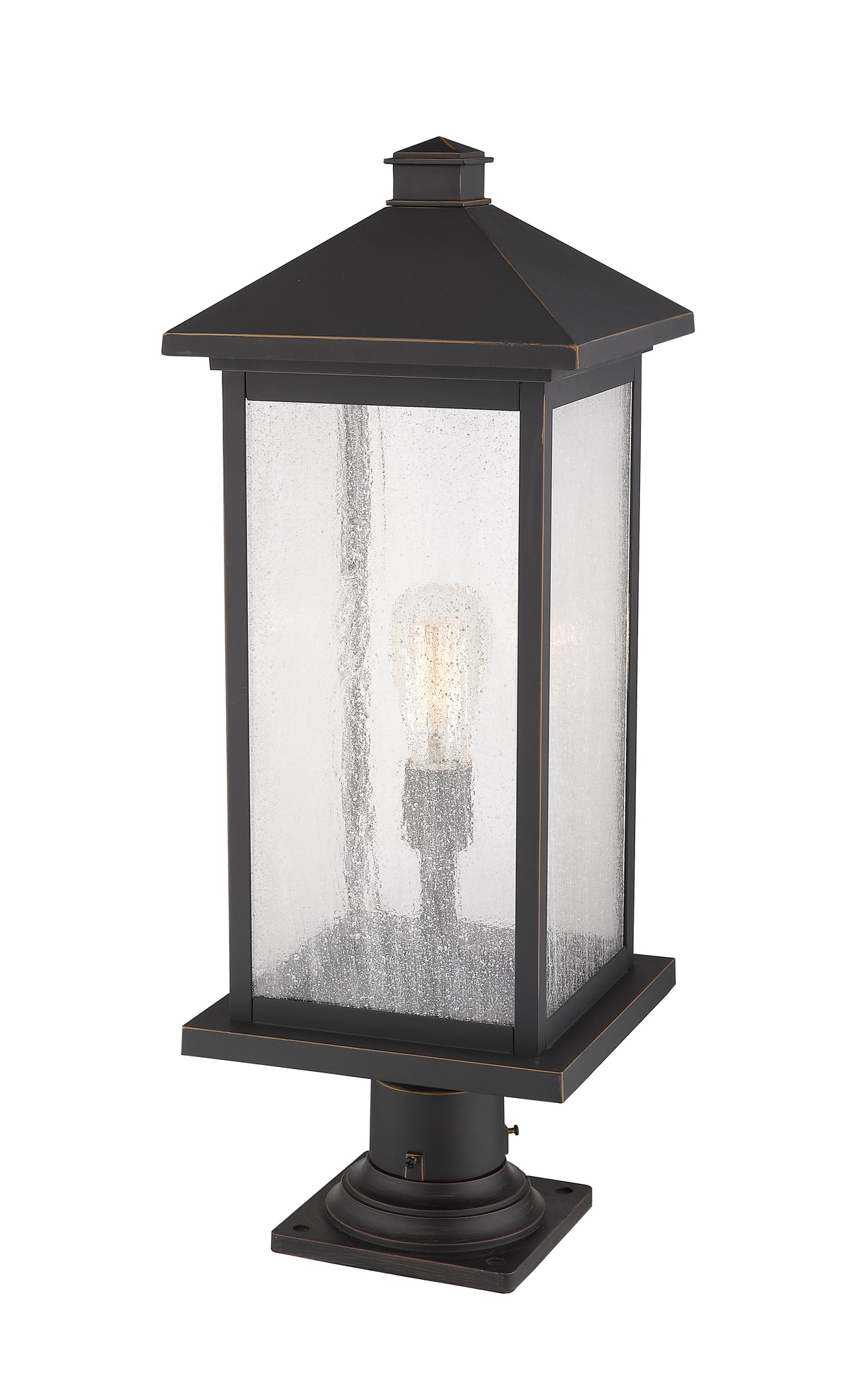 Portland 1 Light Outdoor Pier Mounted Fixture