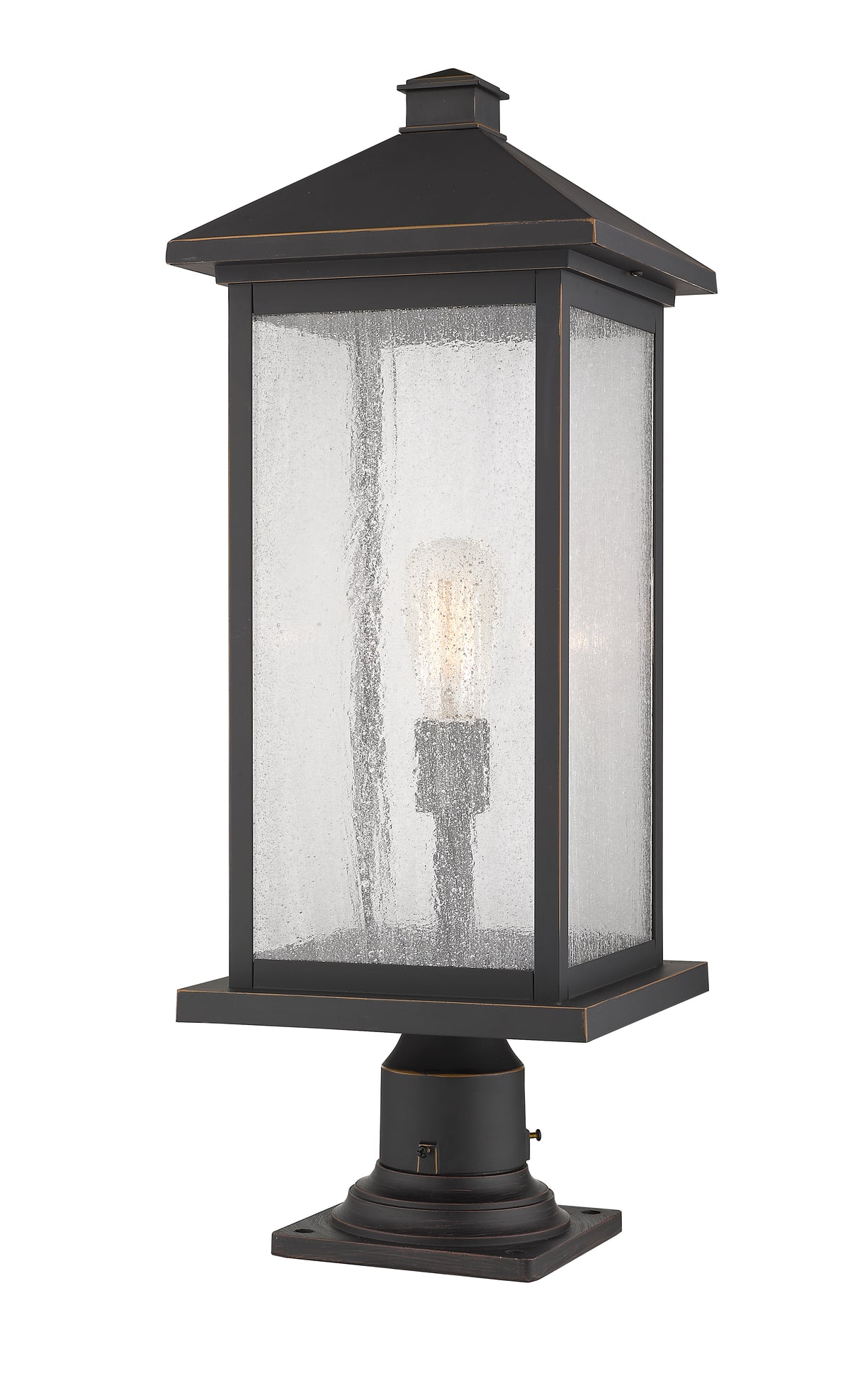Portland 1 Light Outdoor Pier Mounted Fixture