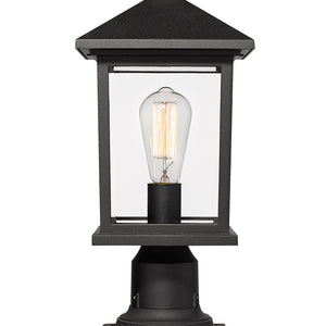 Portland 1 Light Outdoor Pier Mounted Fixture
