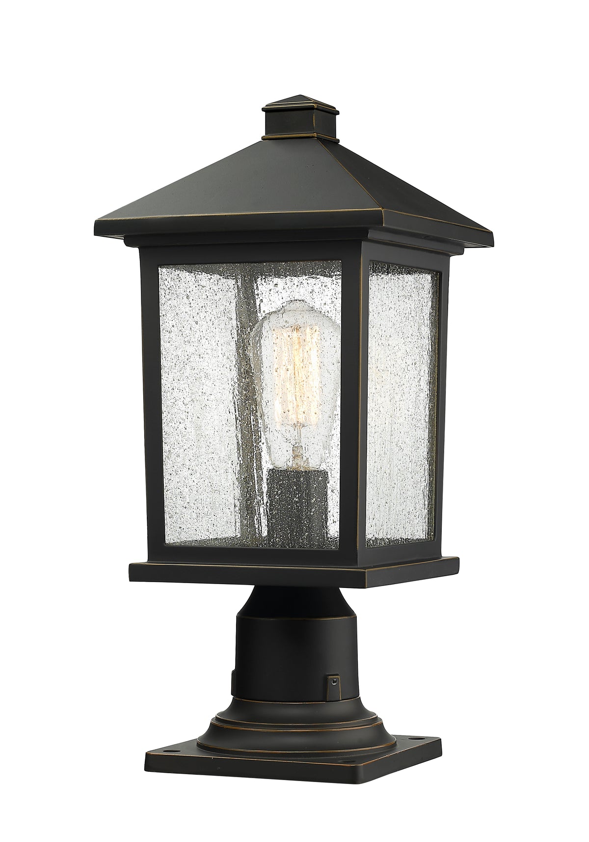 Portland 1 Light Outdoor Pier Mounted Fixture