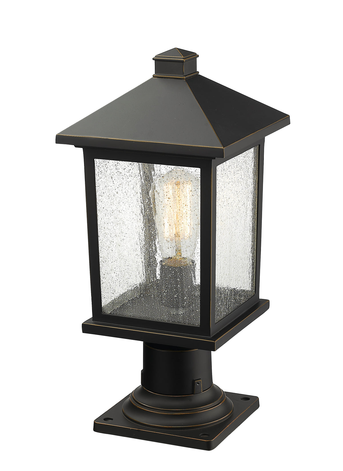 Portland 1 Light Outdoor Pier Mounted Fixture