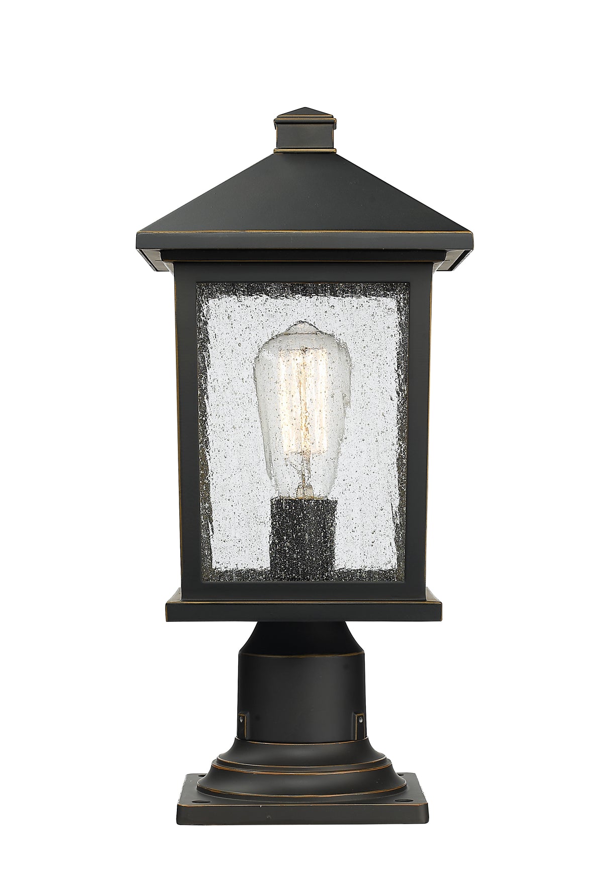 Portland 1 Light Outdoor Pier Mounted Fixture
