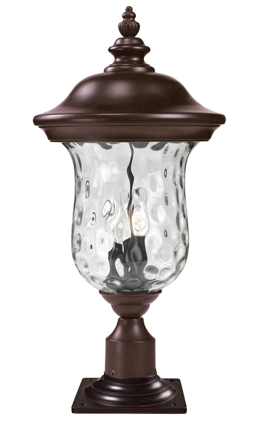 Armstrong 3 Light Outdoor Pier Mounted Fixture