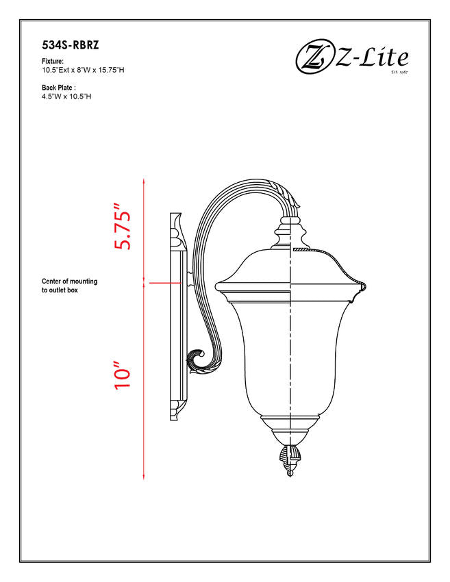 Armstrong 15.75-in Outdoor