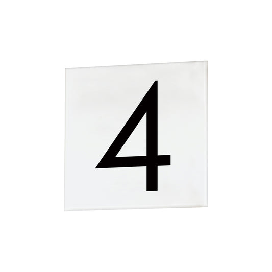 4 - 4" Square Tile - SANS SERIF