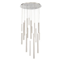 Santana 18-Light 24" Integrated LED Multi Drop Chandelier
