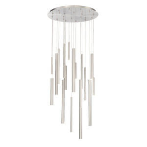 Santana 18-Light 24" Integrated LED Multi Drop Chandelier