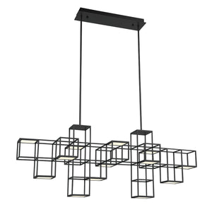 Ferro 13-Light 55" Integrated LED Linear Chandelier