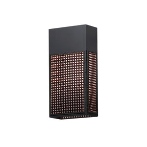 Lattice 16" LED Outdoor Sconce Dark Sky