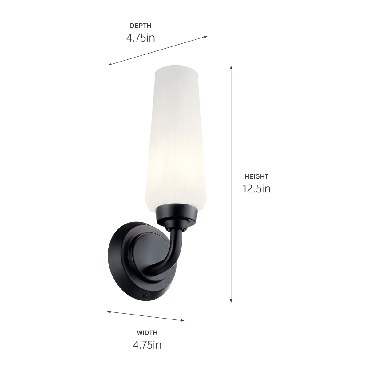 Truby Wall Sconce 1Lt