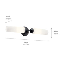 Truby Wall Sconce 2Lt