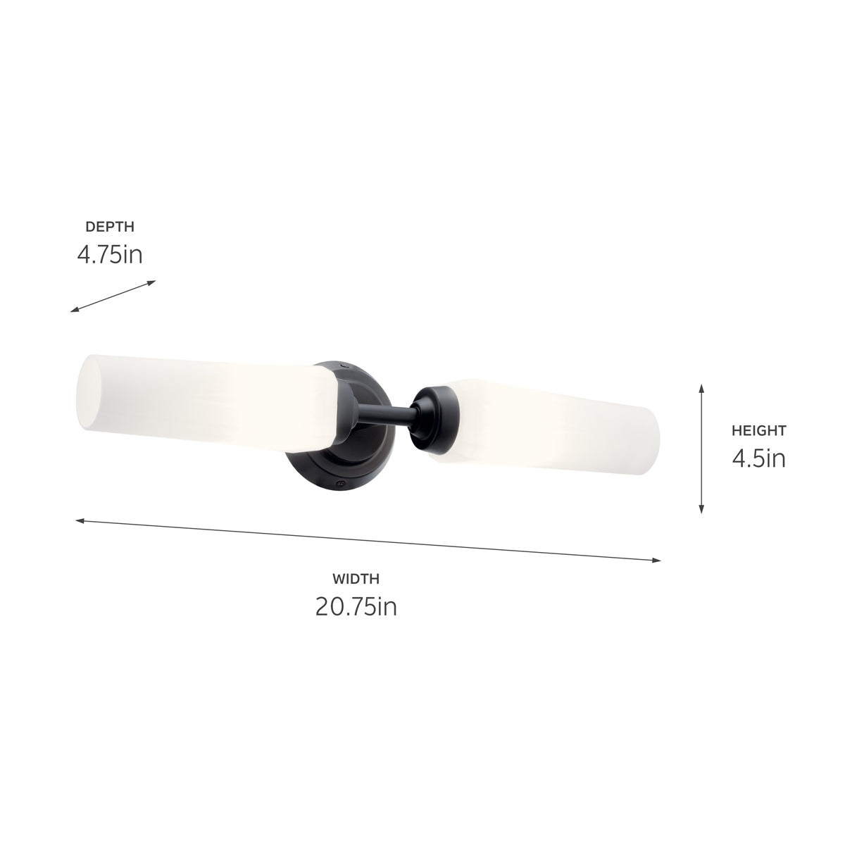 Truby Wall Sconce 2Lt