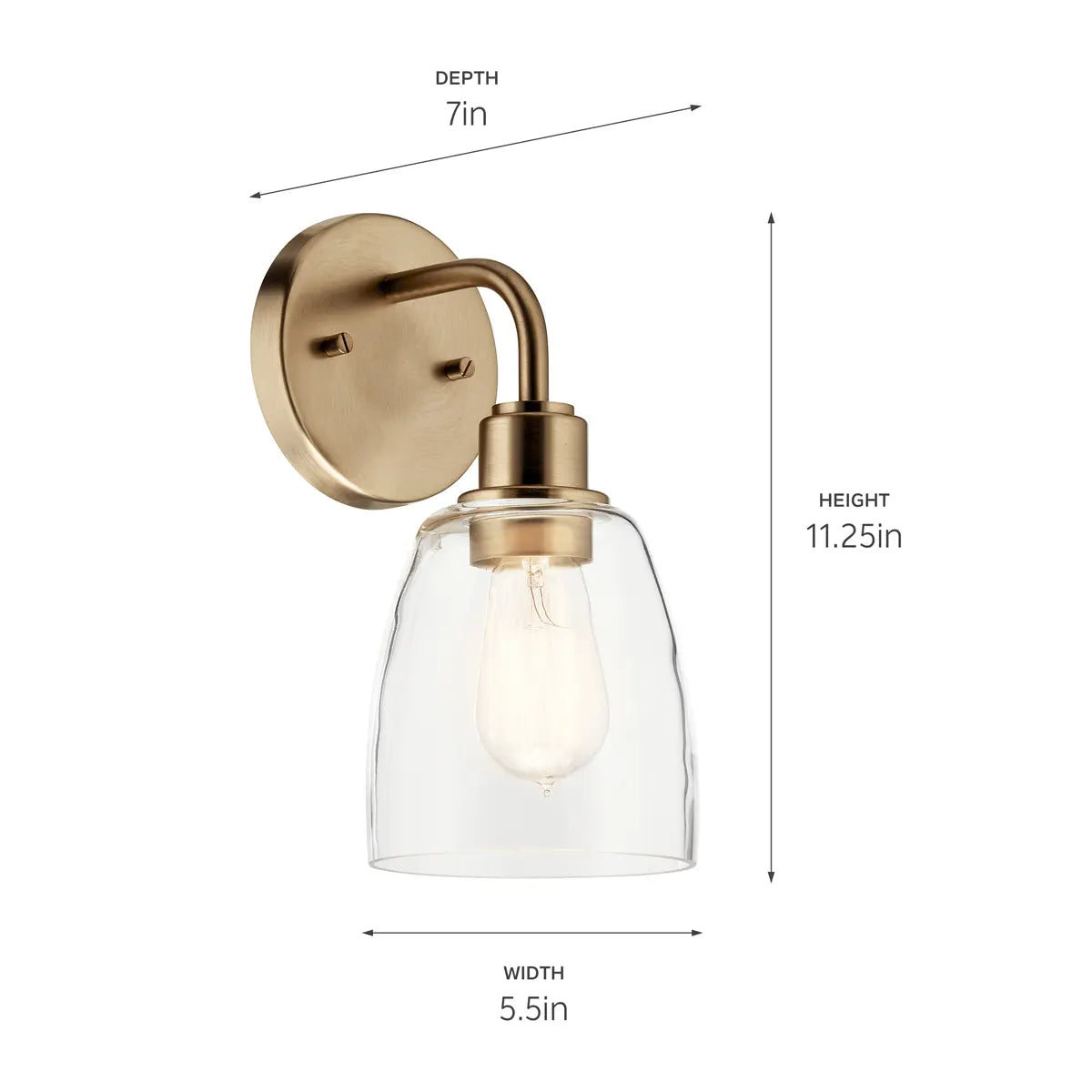 Meller Wall Sconce 1Lt