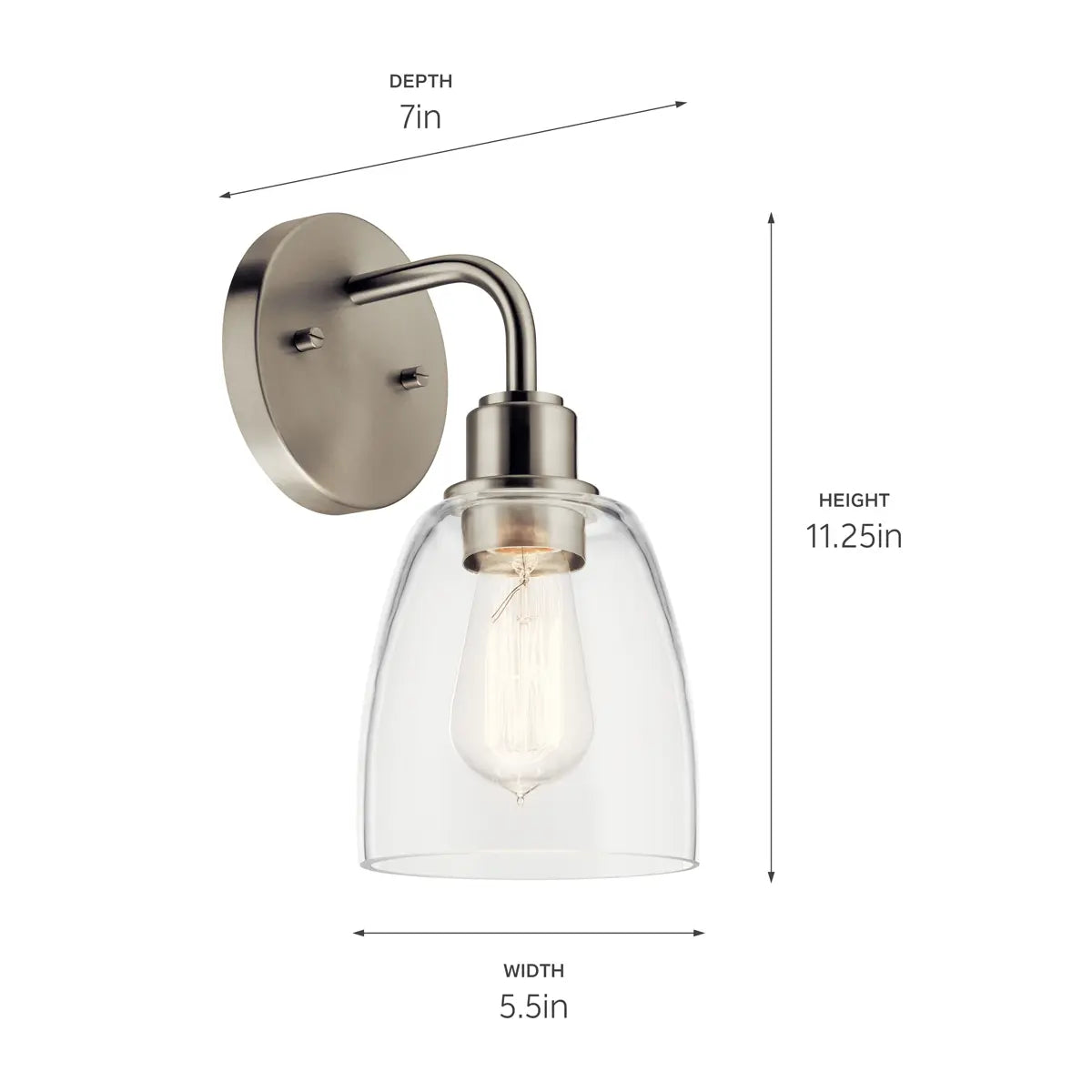 Meller Wall Sconce 1Lt