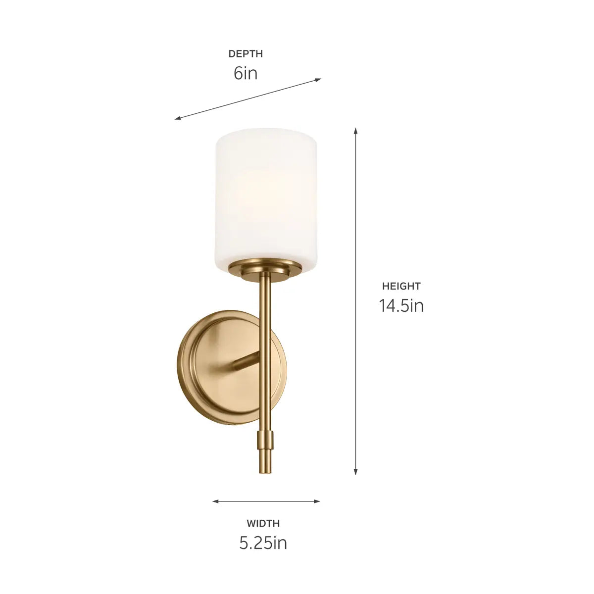 Ali Wall Sconce 1Lt