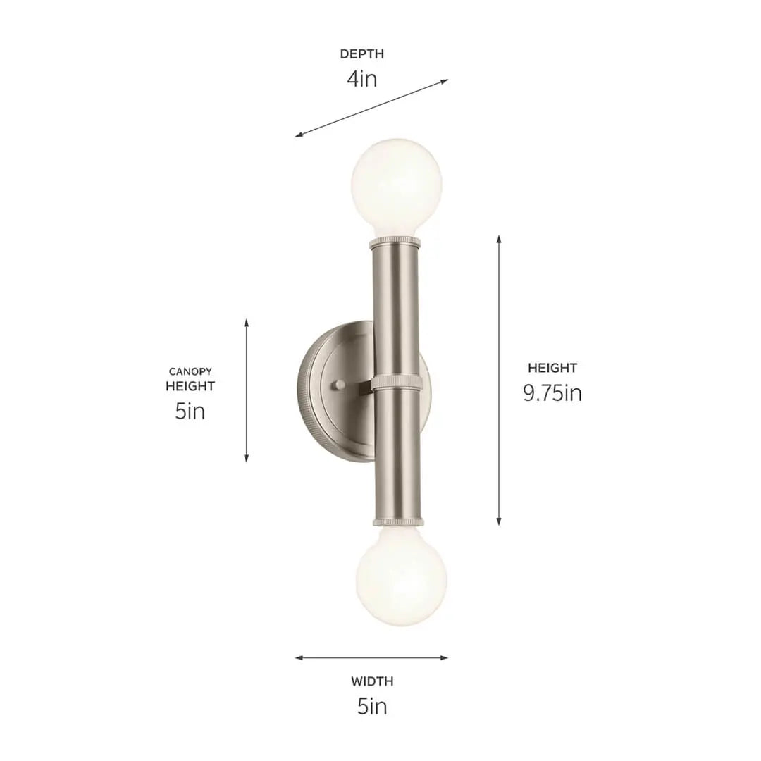Torche Wall Sconce 2Lt